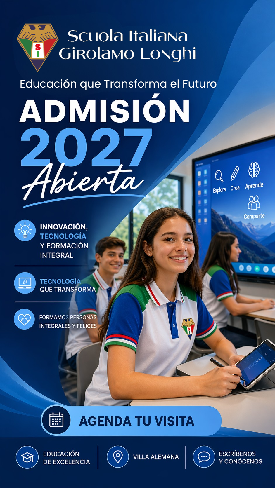 Admisión 2027